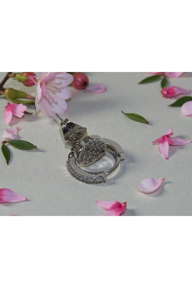 Minimalist Paslanmaz İz yapmaz Halka Küpe